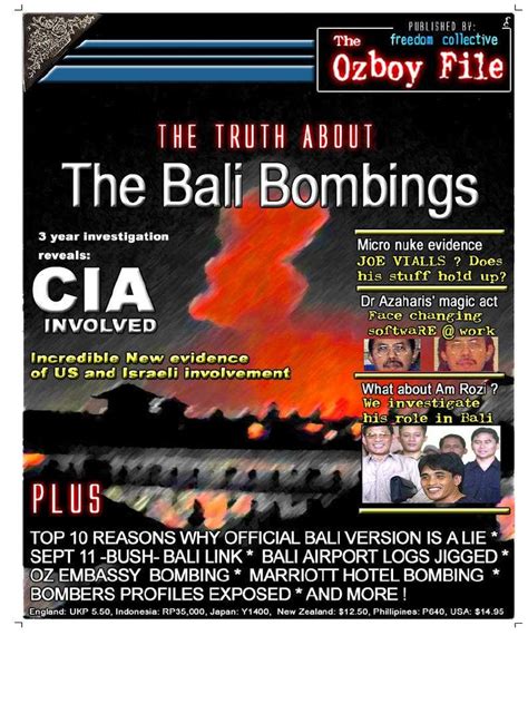 The Truth About The Bali Bombings 2002 | PDF | Mossad | National Security