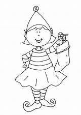 Free & Easy To Print Elf Coloring Pages  Tulamama sketch template