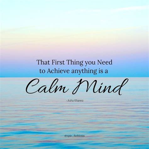 A calm Mind | Calm quotes, Quotes inspirational positive, Inspirational quotes