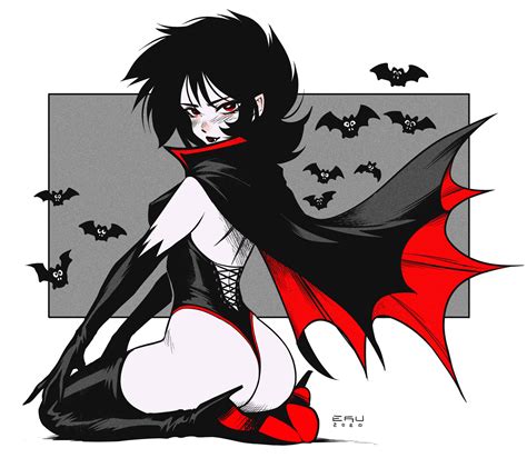 Sexy Vampire Drawing