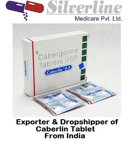 Cabergoline 0.5mg Tablet at Rs 250/piece | Pharmaceutical Tablets | ID ...