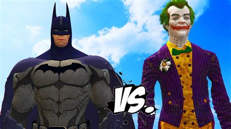 Batman vs The Joker - Epic Battle - YouTube