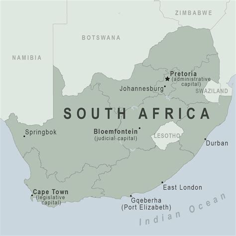 Farm Boundary Maps South Africa - California southern Map