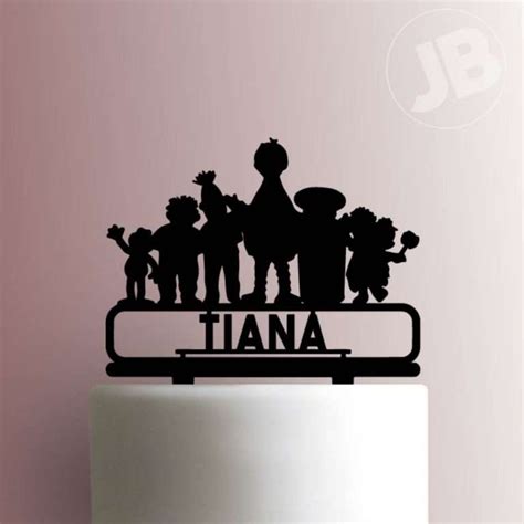 Custom Sesame Street 225-762 Cake Topper | JB Cookie Cutters