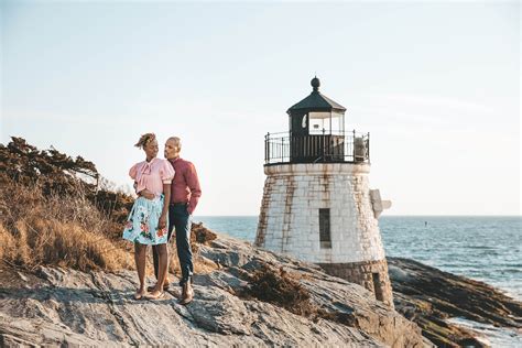 Serene Anniversary Adventure Session at Castle Hill Lighthouse — Swell & Stone