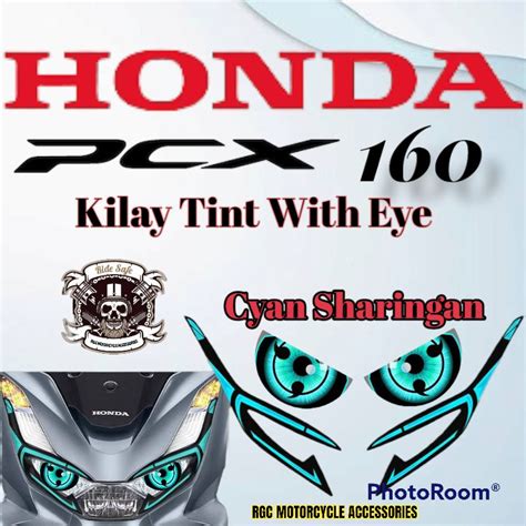 Honda PCX 160 Kilay Tint with Free Eye / Honda PCX 160 Accessories ...