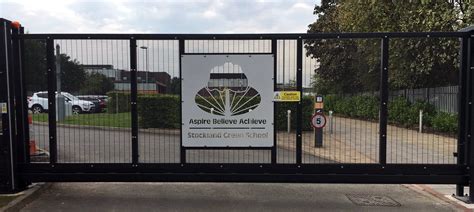 Stockland Green School, Birmingham Sliding Gate Installation - Security Solutions