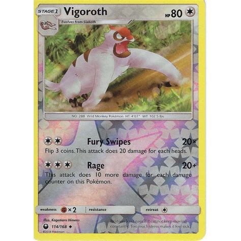 Download Vigoroth Skill Card Wallpaper | Wallpapers.com