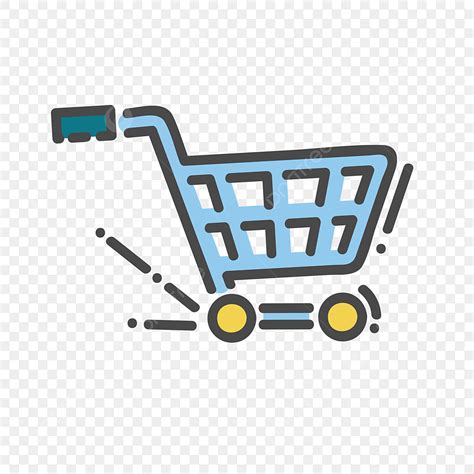 Shopping Cart Clipart Transparent PNG Hd, Cartoon Shopping Cart, Shopping Cart Clipart, Shopping ...