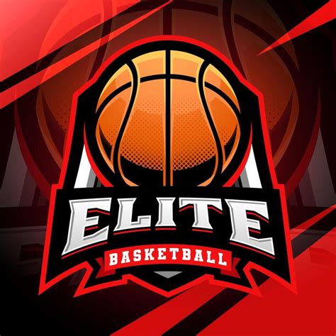 Elite basketball esport mascot logo design 46304401 Vector Art at Vecteezy