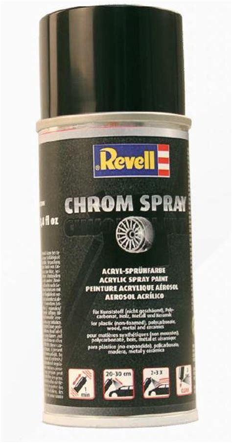 Revell Chrome Lacquer 150ml Spray Paint - Wonderland Models | RV39628 | £23.49