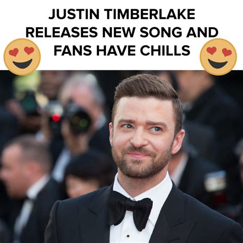 Justin Timberlake Just Dropped A New Song and It Is Giving Me Chills