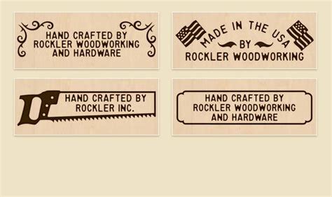 Branding Irons for Woodworking - Rockler Woodworking and Hardware