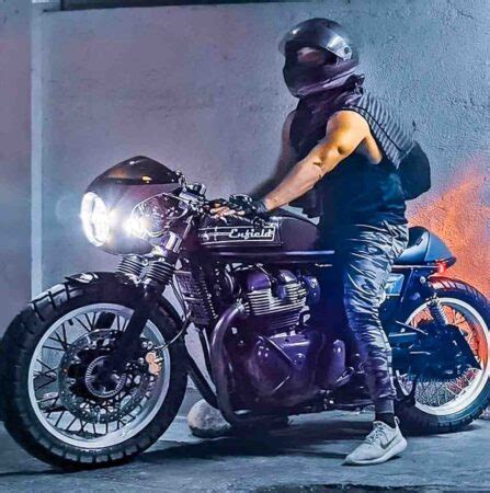 Royal Enfield 650 Custom Made Cafe Racer Looks Rad