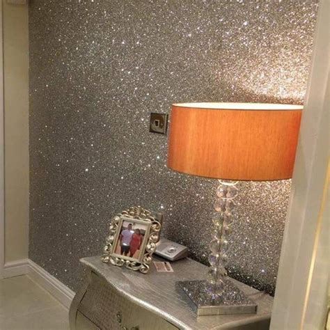 Vintage Glitter Wall Paint Design Ideas For Your Room22 | Glitter wallpaper bedroom, Glitter ...