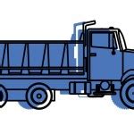 Monochrome Semi Truck Wheeler Side View Vector Illustration Stock Vector Image by ©bonkydesign ...