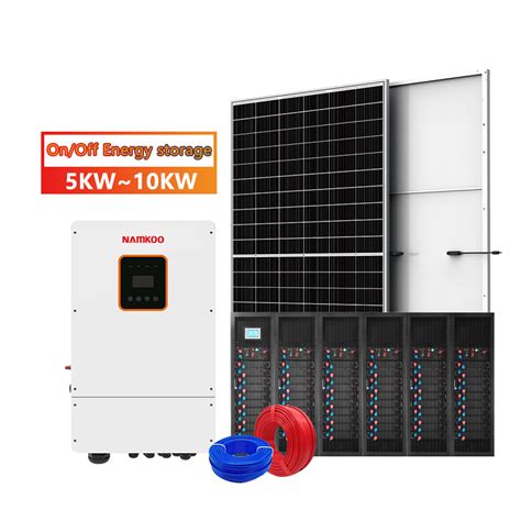 Solar Panel System 5kw 10kw 15kw 5000W Solar Photovoltaic System 5kw ...