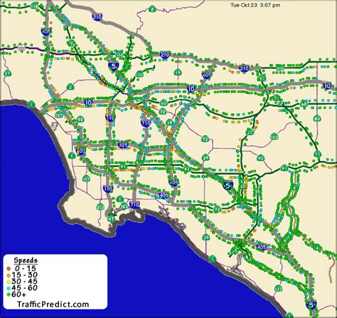 Traffic Map Los Angeles: A Comprehensive Guide To Navigating La’s Streets - 2023 Calendar Printable