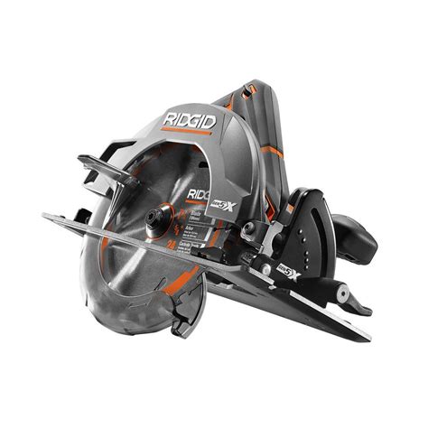 RIDGID 18-Volt GEN5X Cordless 7-1/4 in. Circular Saw (Tool-Only) with Blade and Blade Wrench ...