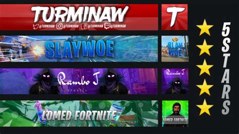 Make you a fortnite banner and profile picture by Xfqbian