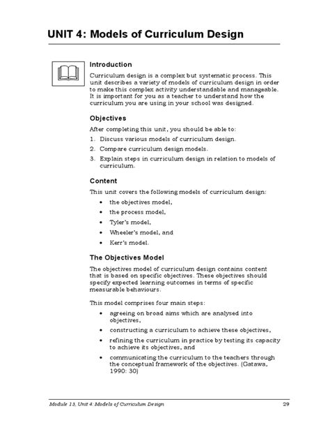 Models of curriculum design.pdf | Curriculum | Evaluation