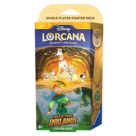 Disney Lorcana: Into the Inklands Starter Deck (Amber & Emerald) - Into the Inklands - Disney ...