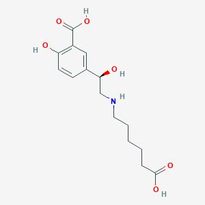 Vilanterol metabolite M7 | C15H21NO6 | CID 155929069 - PubChem