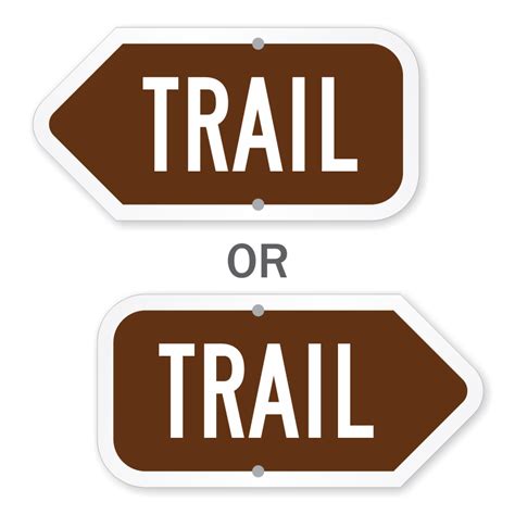 Trail Map Symbols