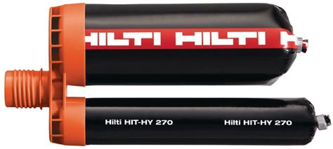 HIT-HY 270 Adhesive anchor - Chemical Anchors - Hilti GB