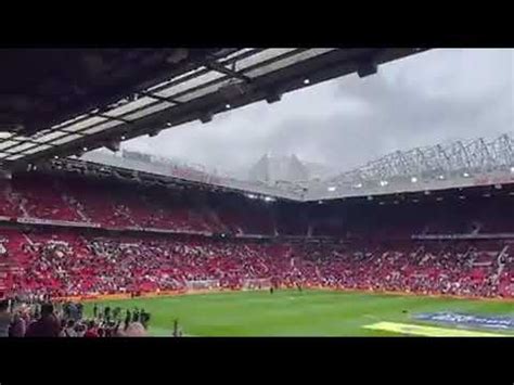 Old Trafford Welcomes Cristiano Ronaldo ! Crowd Reactions| Manchester ...