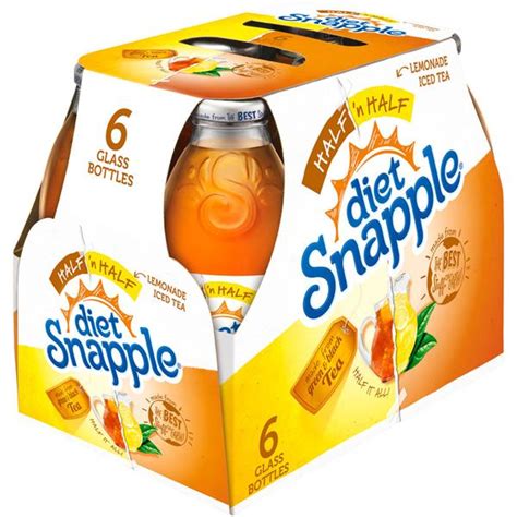 Snapple Diet Half & Half Lemonade Tea 6 Pack | Hy-Vee Aisles Online ...