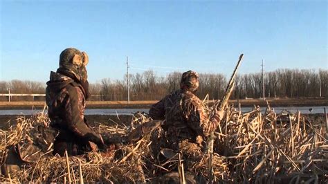 Goose Hunting - Late season Canada goose hunt - - YouTube