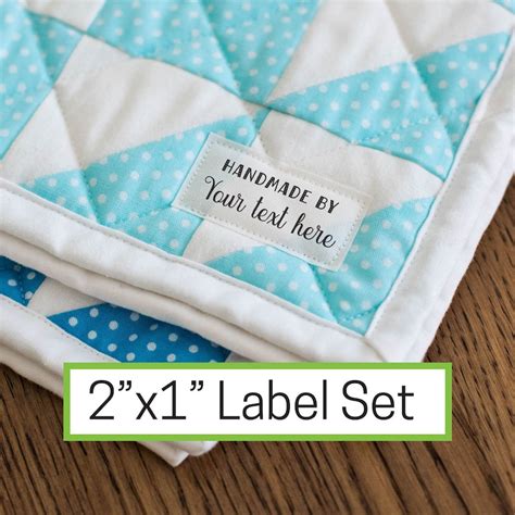 Fabric tags personalized sewing labels quilt labels | Etsy