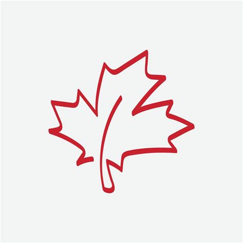 Maple leaf logo, Red maple leaf, Canada symbol, Red Canadian Maple ...