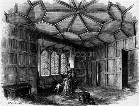 Antechamber in Hever Castle, Kent: Residence of Anne Boleyn. | Anne boleyn, Castle, Tudor history