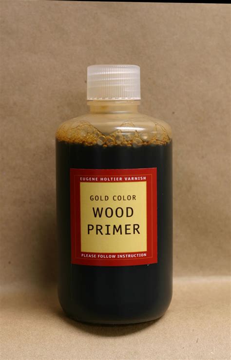 Eugene Holtier Gold Color Wood Primer - 250ml Bottle - Old World Tonewood Co.