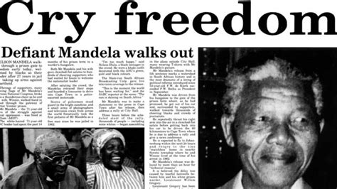 Today in history, February 11: Nelson Mandela released from prison