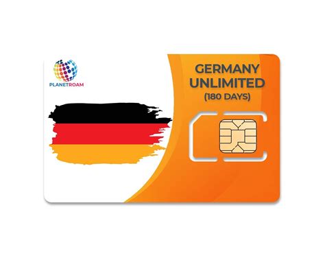 Germany International SIM Card Unlimited Data - Rs. 1499