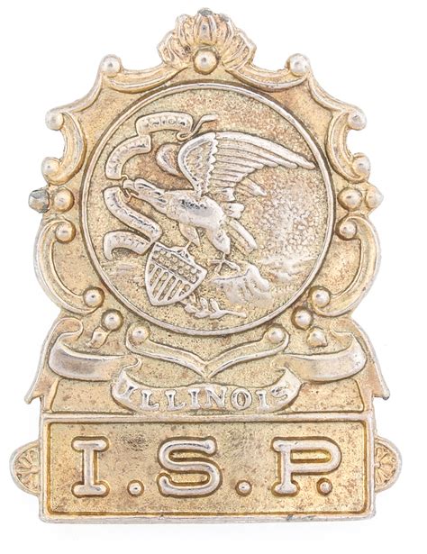 Lot Detail - ILLINOIS STATE POLICE BADGE