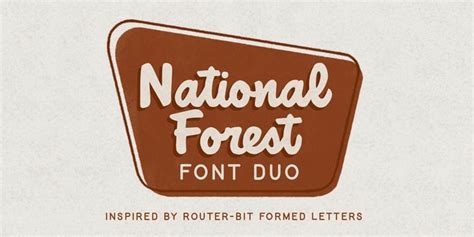 National Forest Font | Webfont & Desktop | MyFonts