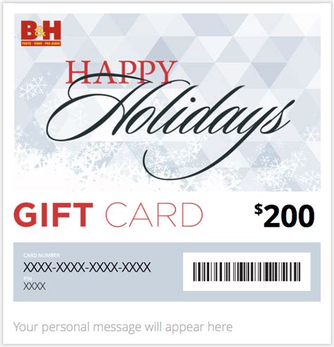 Hands-On Review: the B&H Electronic Gift Card | B&H Explora