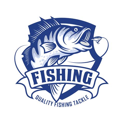 Fishing logo design template illustration 5426257 Vector Art at Vecteezy