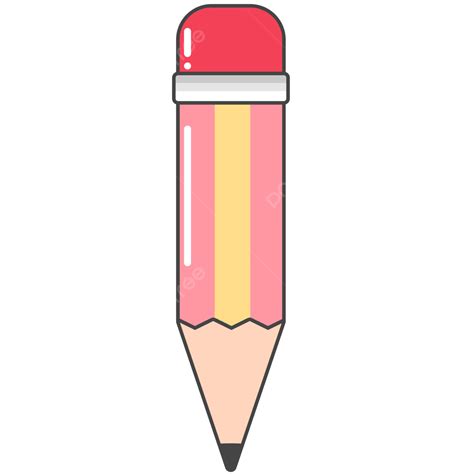 Pink Pencil Cartoon, Pencil, Drawing, Pencil Cartoon PNG Transparent Clipart Image and PSD File ...