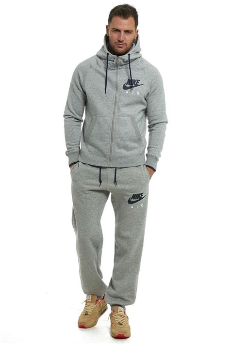 NIKE Mens Full Tracksuit Fleece Jogging Bottoms Hooded Top S M L XL | eBay