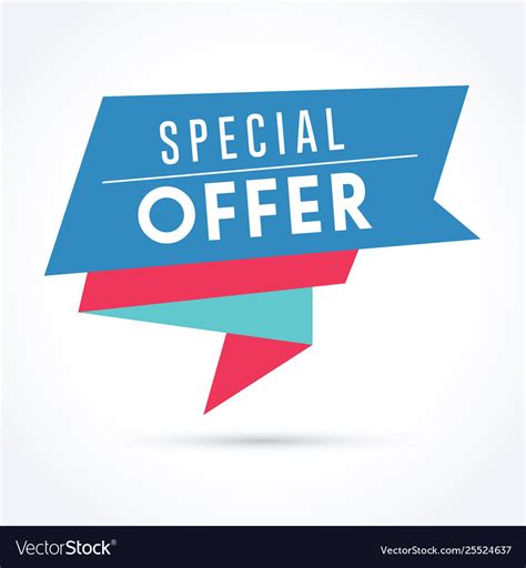 Special offer banner Royalty Free Vector Image