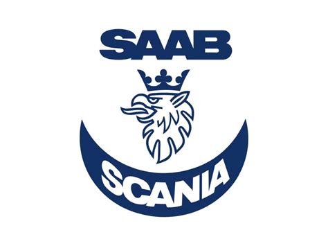 SAAB Scania Logo PNG vector in SVG, PDF, AI, CDR format