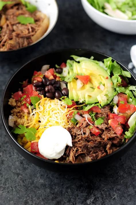 Chipotle Burrito Bowl with Beef Barbacoa and Quinoa - StreetSmart Kitchen