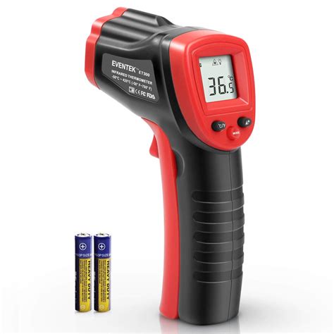 Infrared Thermometer, Eventek IR Laser Thermometer, Non-Contact Digital ...