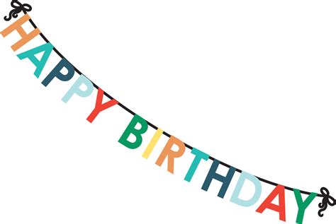 Happy Birthday Banner Svg | Images and Photos finder