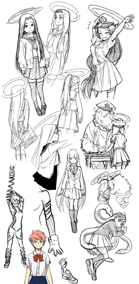 [BNHA OC] Doodly Doodles by Ringoleen on DeviantArt Drawing Reference Poses, Art Reference ...